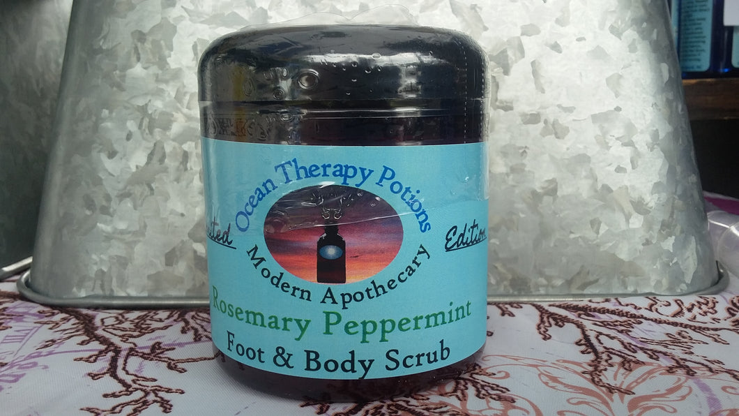 Rosemary & Peppermint Salt Scrub