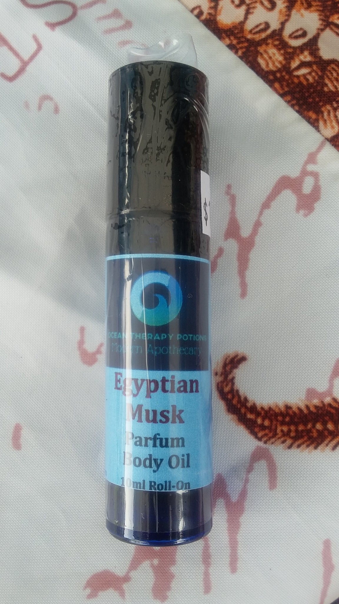Love & Light Essential Egyptian Musk Oil 100% pure 10 ml roller bottle  applicator